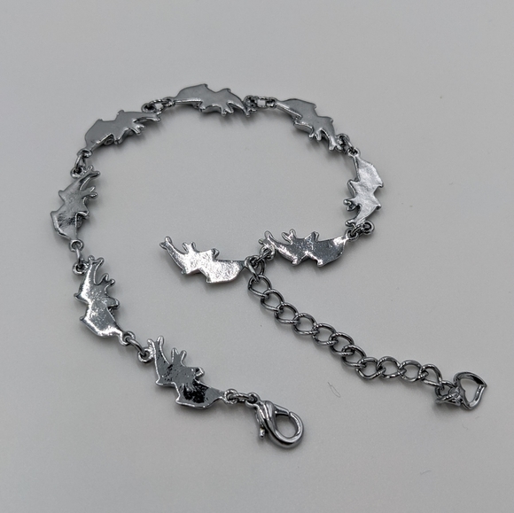 Vintage Sterling silver Dolphin bracelet - Picture 3 of 4